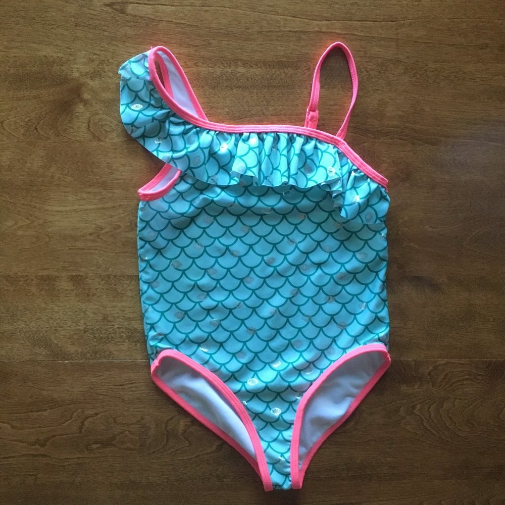 Jantzen mermaid swimsuit 6X